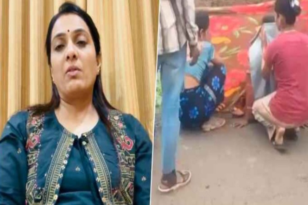 भररस्त्यावर आदिवासी महिलेला प्रसूती; रोहिणी खडसेंचा राज्य सरकारवर संताप